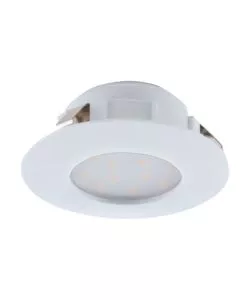 Illuminazione led da incasso 'pineda' bianco, 4,9 w 460 lm